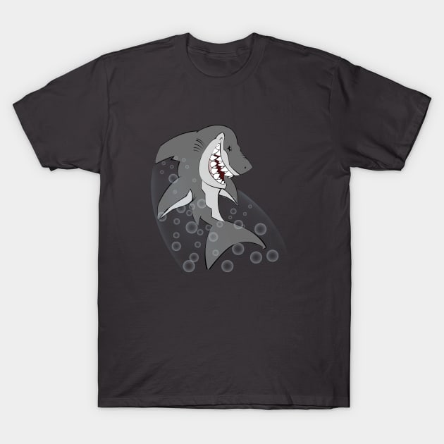 sharky T-Shirt by ALBarts